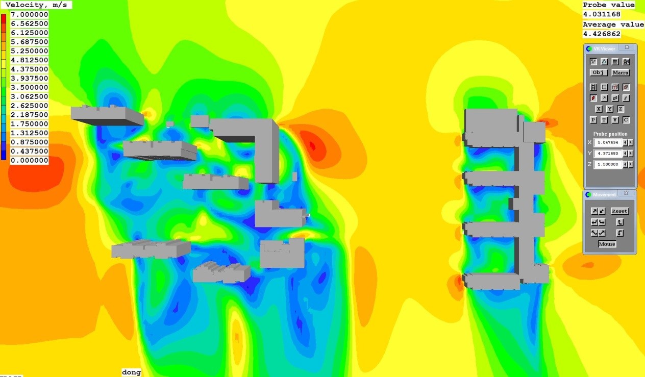 冬季 風(fēng)速云圖